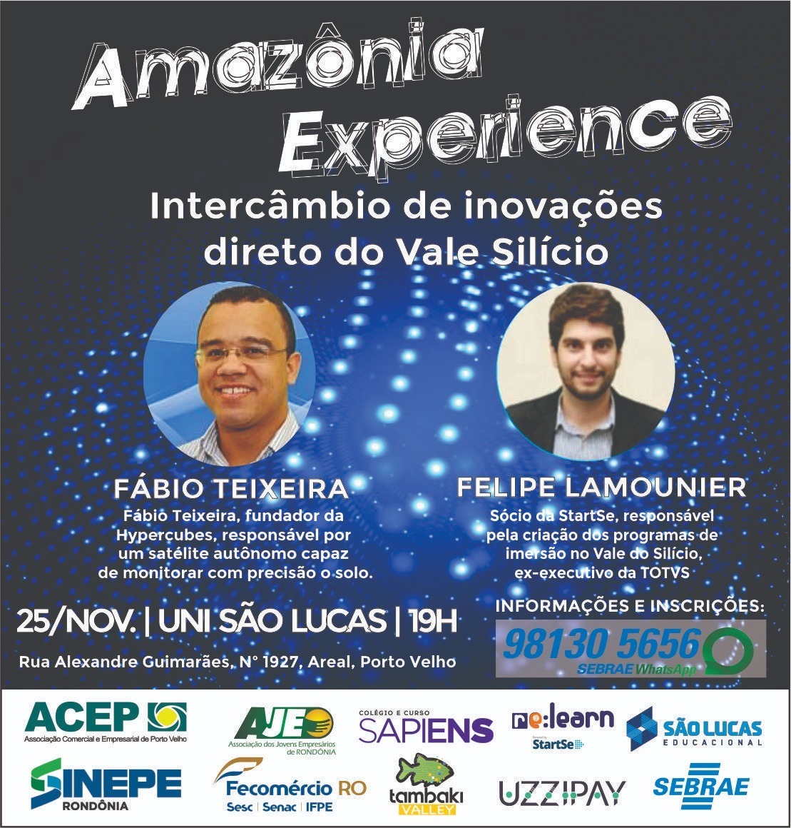 AMAZÔNIA EXPERIENCE É OPORTUNIDADE ÚNICA DE SE CONECTAR COM O FUTURO - News Rondônia