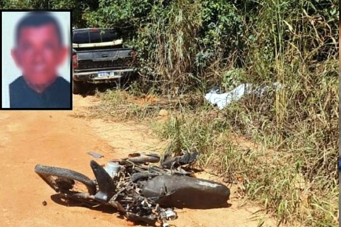 TRAGÉDIA - Motociclista quebra o pescoço e tem pernas decepadas em colisão com caminhonete - News Rondônia
