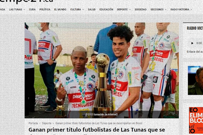 Jornais de Cuba dão destaque para vitória do Porto Velho Esporte Clube que tem jogadores cubanos no time - News Rondônia