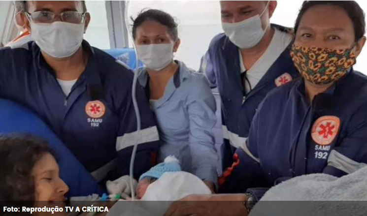 Bebê nasce em lancha no Rio Negro em meio a um temporal - News Rondônia
