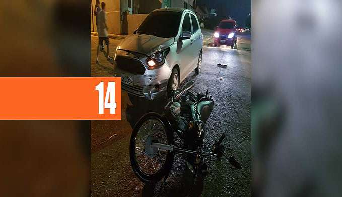 CASAL EM MOTO FICA LESIONADO APÓS MOTORISTA AVANÇAR PREFERENCIAL - News Rondônia