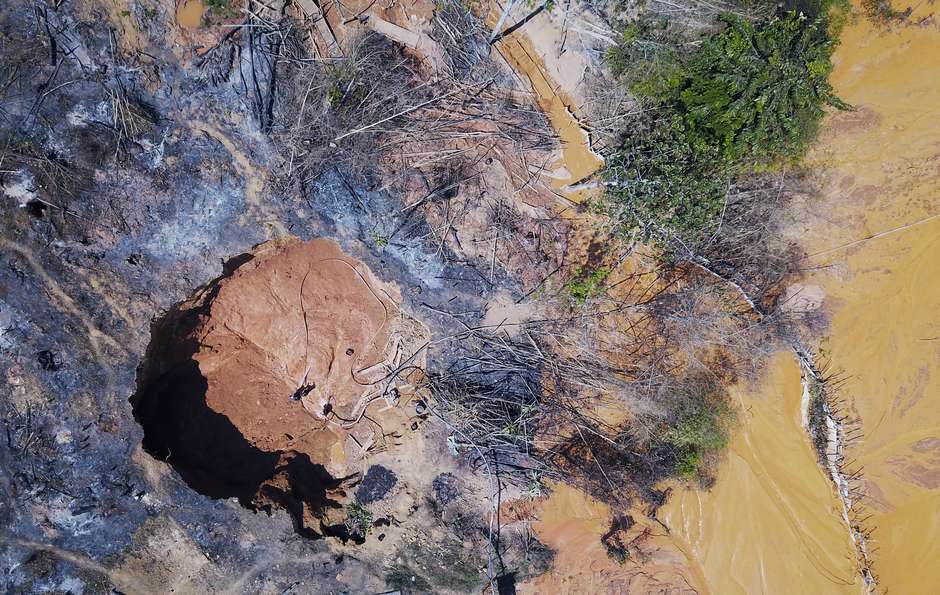 PF faz operação contra garimpo na Amazônia - News Rondônia