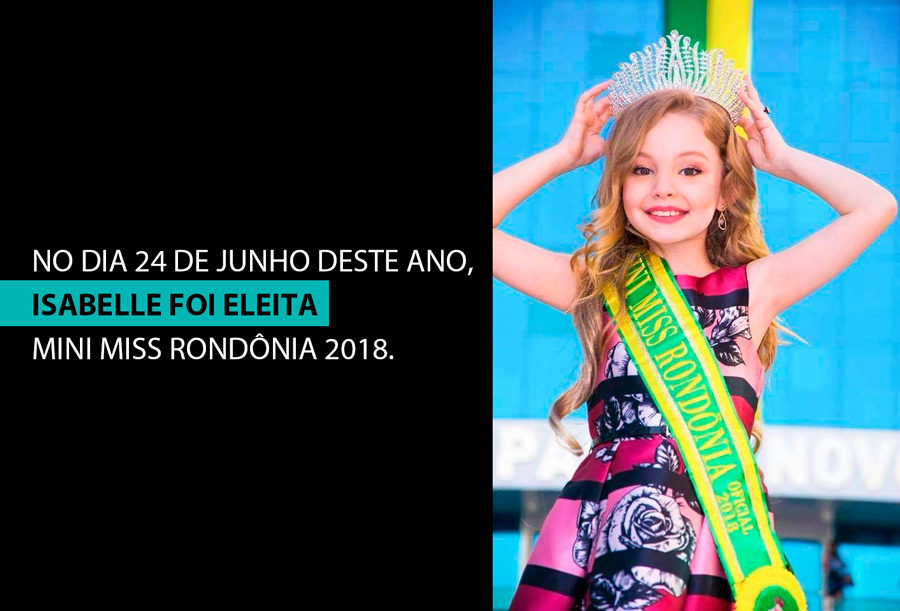 MODELO RONDONIENSE VENCE CONCURSO MINI MISS BRASIL - News Rondônia