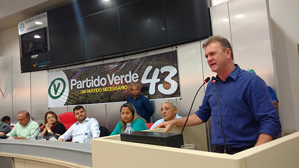 ELEIÇÕES 2018: EM CONVENÇÃO, PARTIDO VERDE CONFIRMA CANDIDATURA DO DEPUTADO LUIZINHO GOEBEL À REELEIÇÃO - News Rondônia