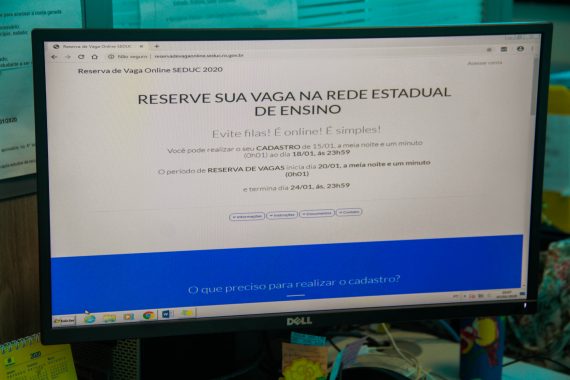 SECRETARIA ESTADUAL DE EDUCAÇÃO INFORMA DATAS PARA A RESERVA ONLINE DE VAGAS EM ESCOLAS ESTADUAIS - News Rondônia