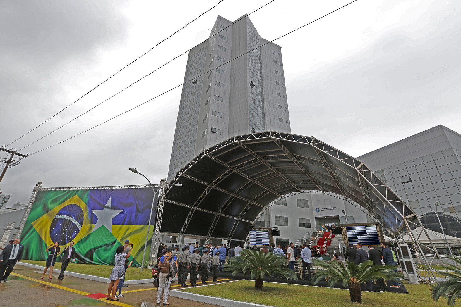 INAUGURADA NOVA SEDE DO PODER LEGISLATIVO, O PALÁCIO MARECHAL RONDON - News Rondônia