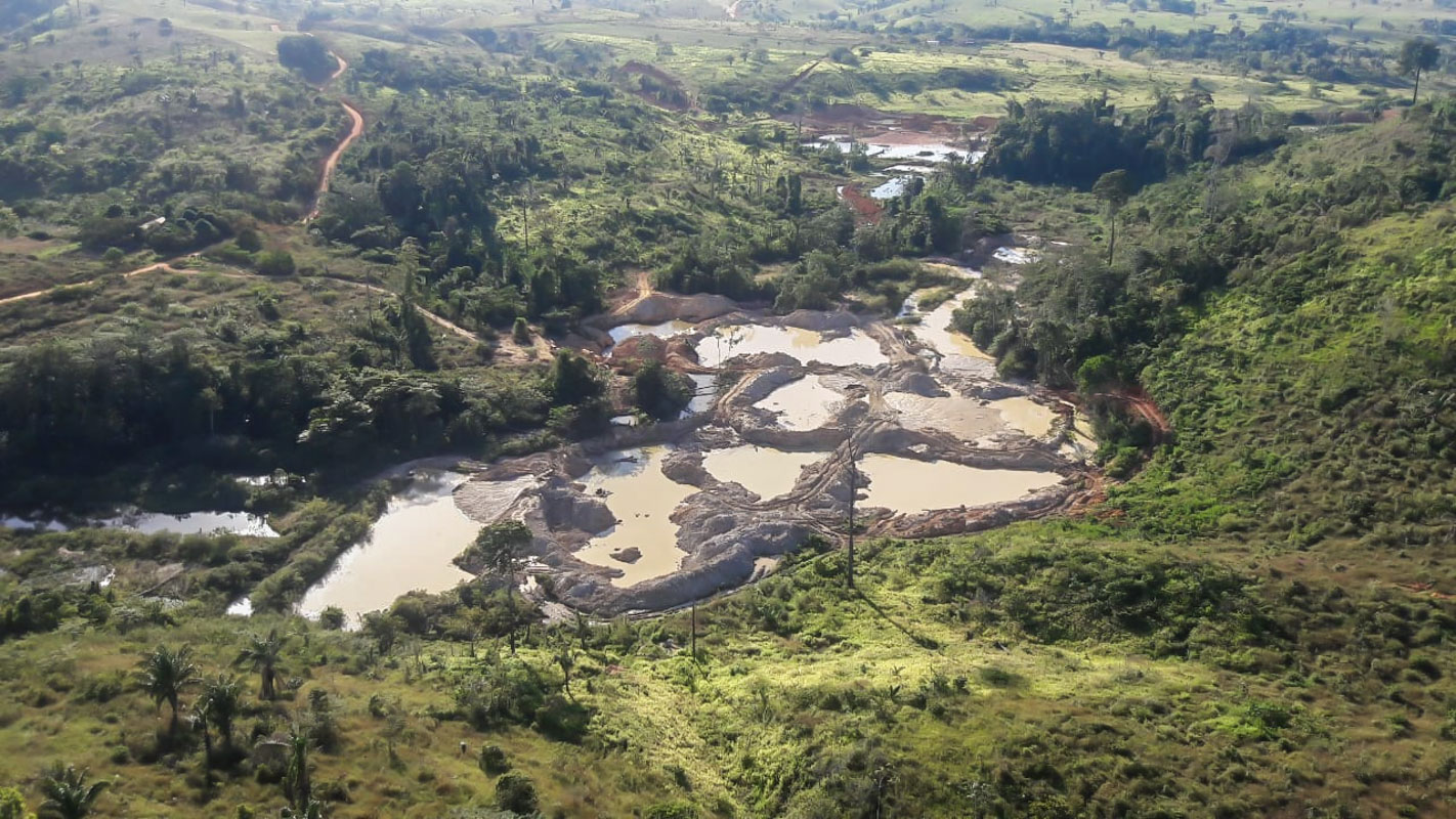 A CADA SEMANA, IBAMA INTERDITA UM NOVO GARIMPO ILEGAL EM TERRAS INDÍGENAS - News Rondônia