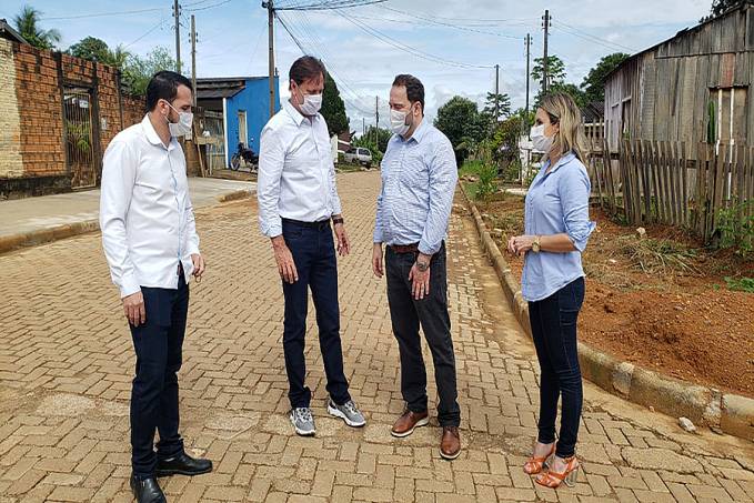 Em Ariquemes, presidente Alex Redano participa de reunião e visitas com o senador Acir Gurgacz e prefeita Carla - News Rondônia