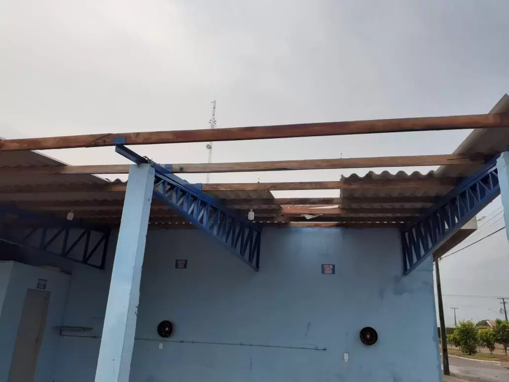 Chuva de granizo causa estragos em Vilhena - News Rondônia