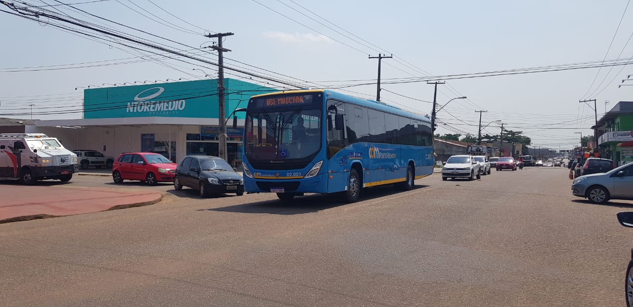 TRANSPORTE COLETIVO: Ônibus volta a circular em Porto Velho - News Rondônia