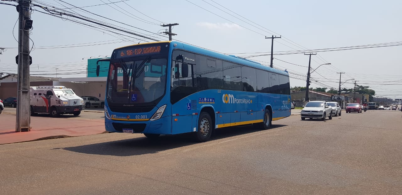 TRANSPORTE COLETIVO: Ônibus volta a circular em Porto Velho - News Rondônia