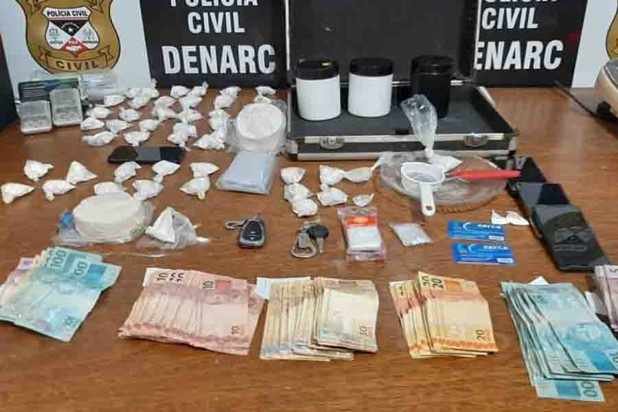 X9 - Suspeito preso com drogas entrega dona de distribuidora que é flagrada traficando na zona leste - News Rondônia