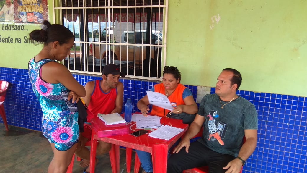 EQUIPES DA DEFESA CIVIL FAZ LEVANTAMENTO DAS FAMÍLIAS NO BAIXO MADEIRA - News Rondônia