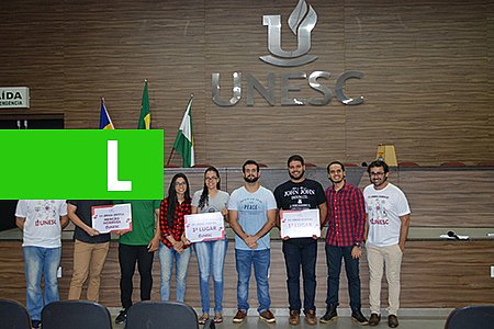 TRABALHOS APRESENTADOS DURANTE A JORNADA CIENTÍFICA SÃO PREMIADOS NA UNESC - News Rondônia