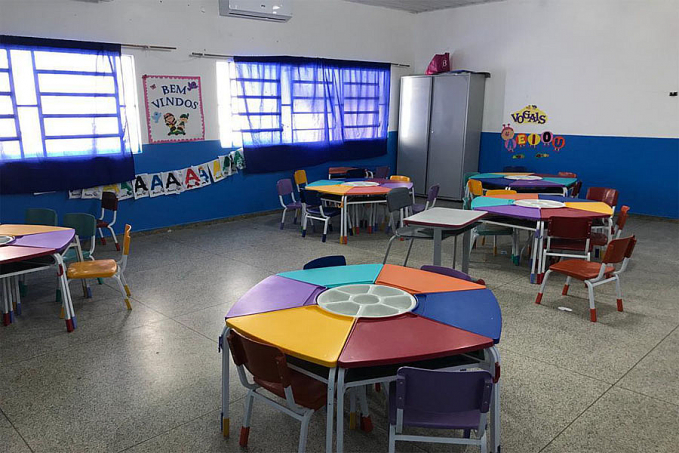 Com recurso próprio, prefeitura de Jaru reforma e climatiza Escola José de Souza em Tarilândia - News Rondônia