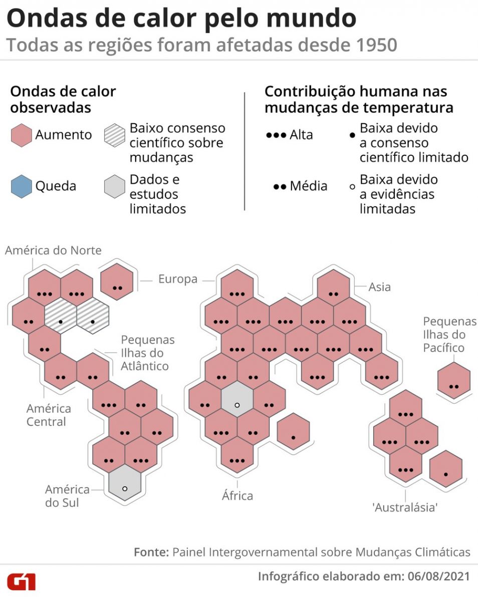 Mudanças recentes no clima causadas pelo homem não têm precedentes, aponta relatório da ONU - News Rondônia