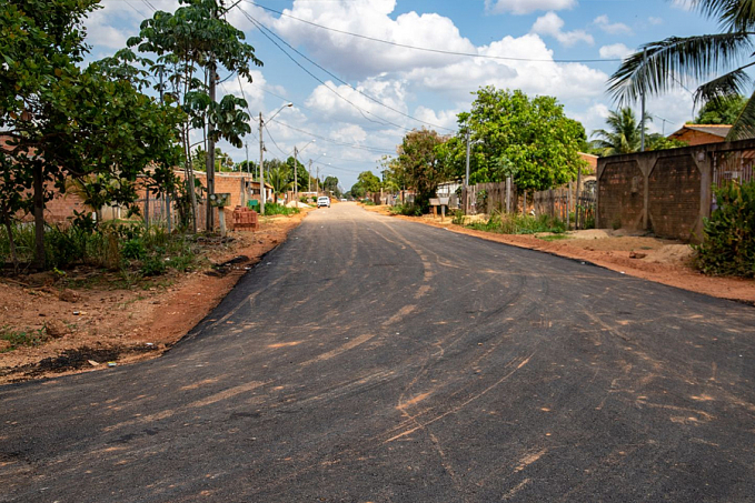 Bairro Ronaldo Aragão tem 100% das ruas regularizadas asfaltadas pela Prefeitura - News Rondônia