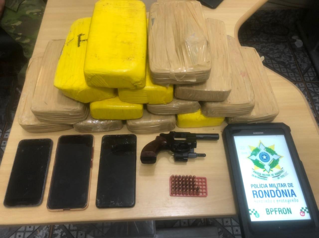 Polícia Militar apreende 14 kg de entorpecentes durante Operação Hórus em Guajará-mirim - News Rondônia