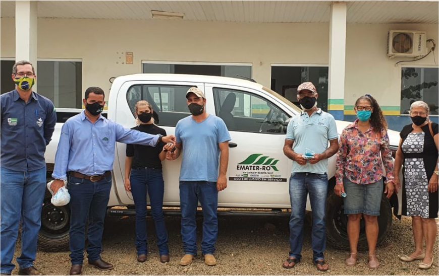 Escritório da Emater em Rio Pardo recebe novo veículo para reforço aos serviços de assistência técnica e extensão rural - News Rondônia