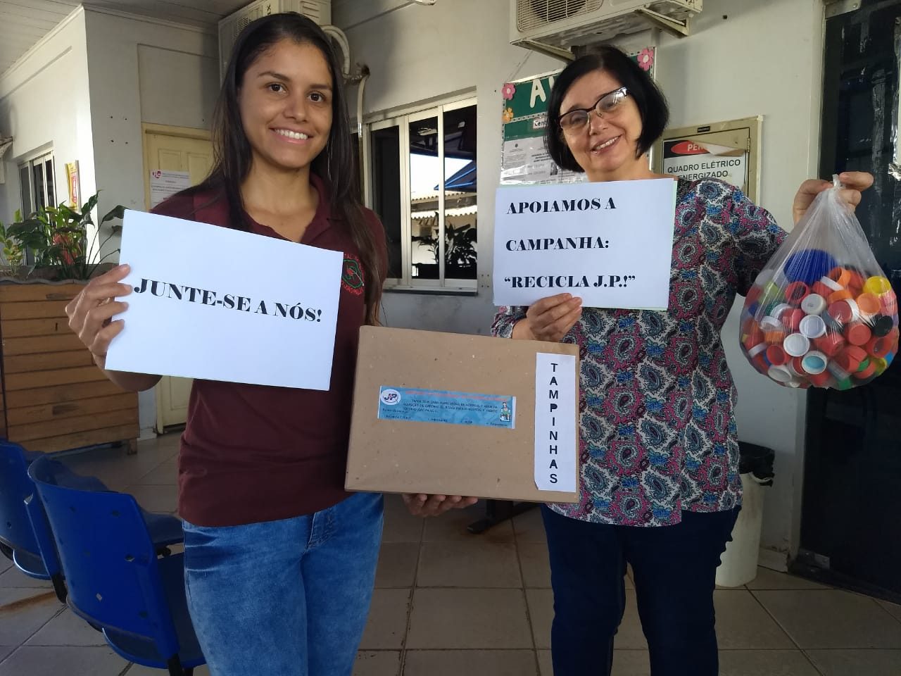 SERVIDORES DO JOÃO PAULO II INCENTIVAM COLETA SELETIVA COM A CAMPANHA 'RECICLA JP' - News Rondônia