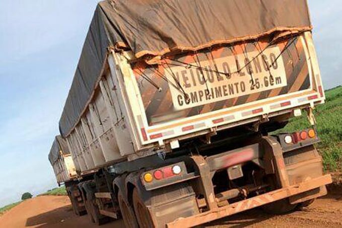 Motorista tenta furtar carga de soja de caminhão e é preso - News Rondônia