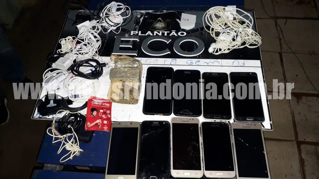 POLICIA PENAL INTERCEPTA PACOTES COM DROGA E CELULARES NO PRESÍDIO URSO PANDA - News Rondônia