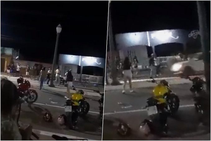 Em Senador Guiomar no Acre, motorista atropela pessoas que estavam trocando socos na rua; vídeo é impressionante - News Rondônia