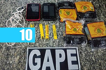 AGENTES PENITENCIÁRIOS IMPEDEM ENTRADA DE SERRAS E CELULARES PARA DETENTOS DO COMANDO VERMELHO EM VILHENA - News Rondônia