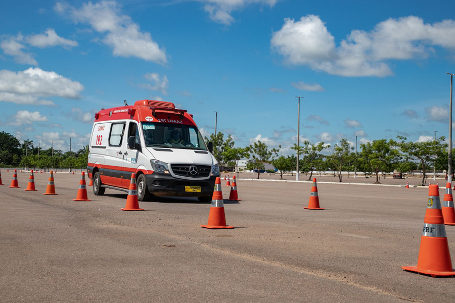 Condutores socorristas do Samu de Porto Velho passam por treinamento de direção tática - News Rondônia