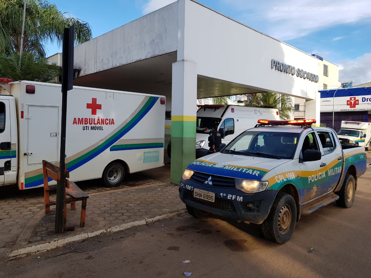 FUNCIONÁRIO QUASE É MORTO PELO PATRÃO A GOLPES DE FACA NO CENTRO DE PORTO VELHO - News Rondônia