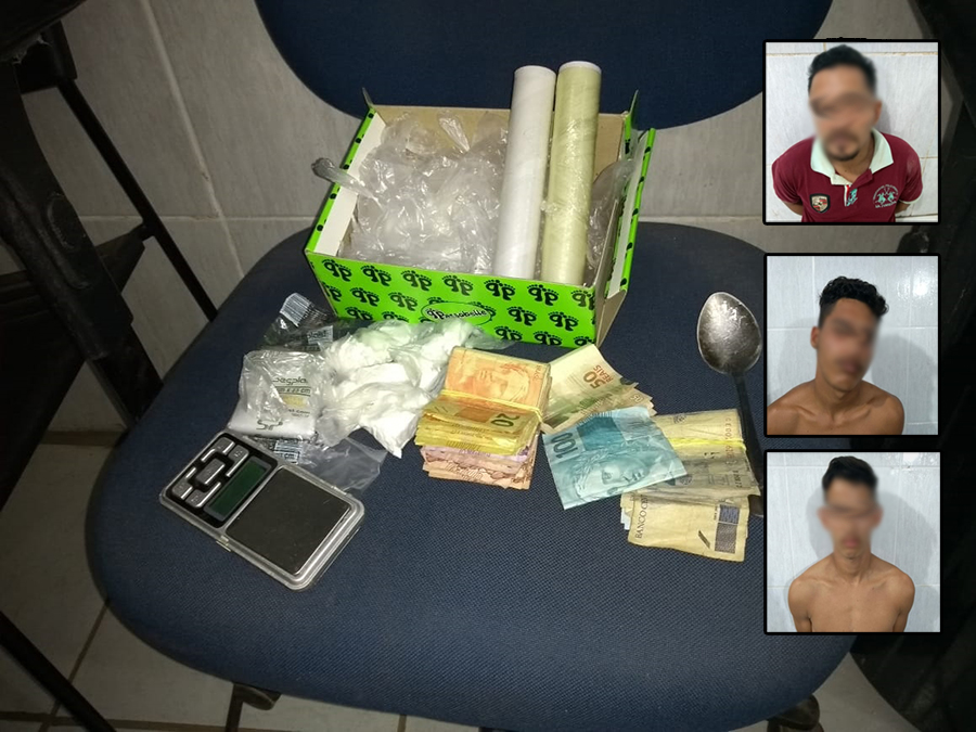 PATAMO DA COE ESTOURA BOCA DE FUMO NA ZONA LESTE E PRENDE SUSPEITOS DE TRÁFICO - News Rondônia