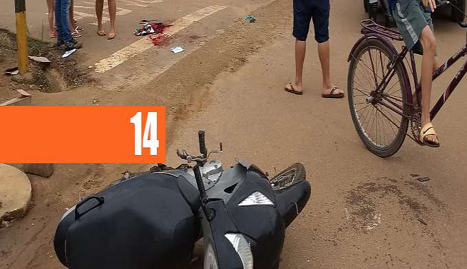 MOTOCICLISTA FICA EM ESTADO GRAVE APÓS COLIDIR CONTRA CARRO NA ZONA SUL DE PORTO VELHO - News Rondônia