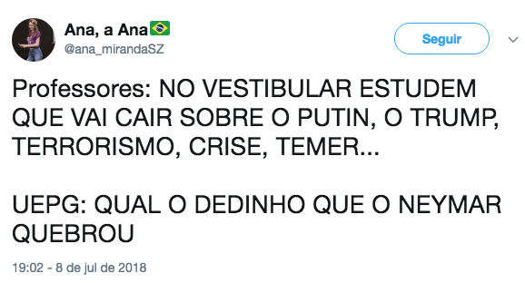 NEYMAR CAI ATÉ NO VESTIBULAR E REVOLTA ALUNOS - News Rondônia