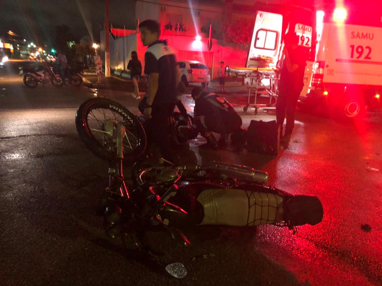 Motorista avança preferencial e causa grave acidente com motoboy na capital - News Rondônia