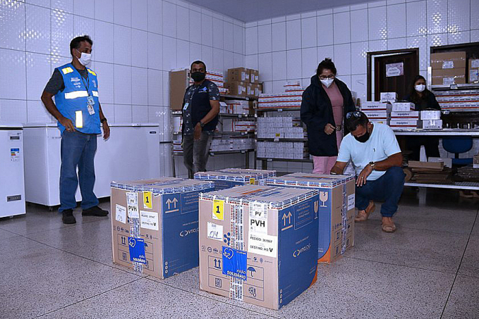 Rondônia recebe, do Ministério da Saúde, mais 28.080 doses de vacina da Pfizer - News Rondônia