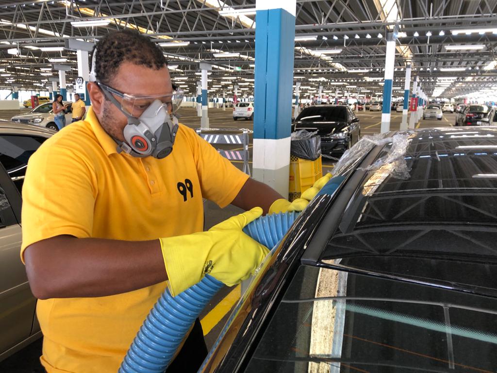 99 JÁ DESINFECTOU MAIS DE 70 MIL CARROS DE MOTORISTAS PARCEIROS NO COMBATE AO CORONAVÍRUS - News Rondônia
