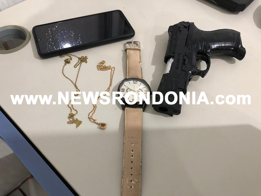 Dupla é presa com réplica de pistola após roubar casal na zona norte da capital - News Rondônia