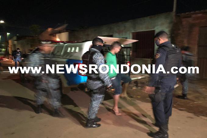 DEU RUIM: Jovem é preso portando arma de fogo e drogas durante abordagem de rotina - News Rondônia