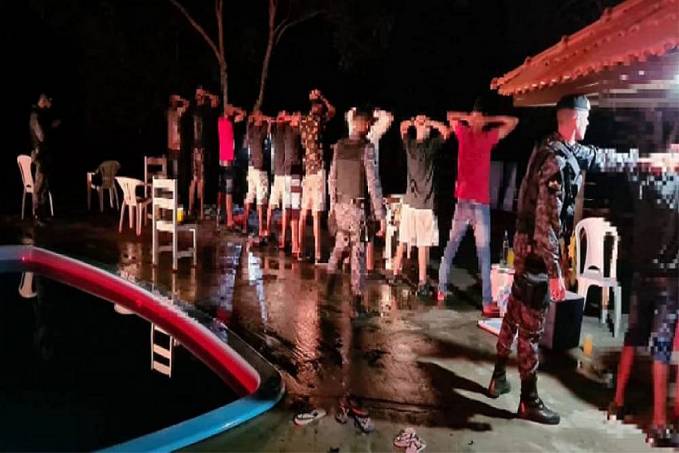 CORONA FEST: PM acaba com festa onde 18 pessoas, incluindo menores, se aglomeravam e consumiam drogas e bebidas - News Rondônia