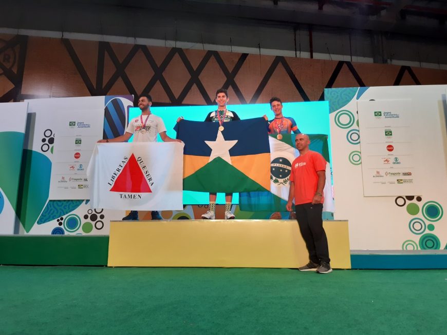 ATLETA DO CICLISMO É BICAMPEÃO NA PROVA DE VELOCIDADE DOS JOGOS ESCOLARES EM BLUMENAU (SC) - News Rondônia
