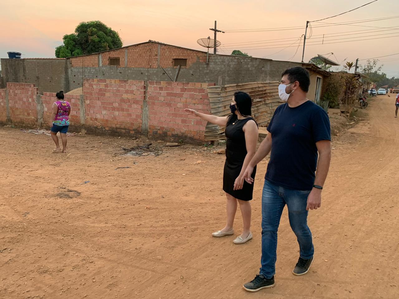Fiscalização: Vereadora Cristiane Lopes continua cobrando finalização de obras do Bairro Aeroclube - News Rondônia