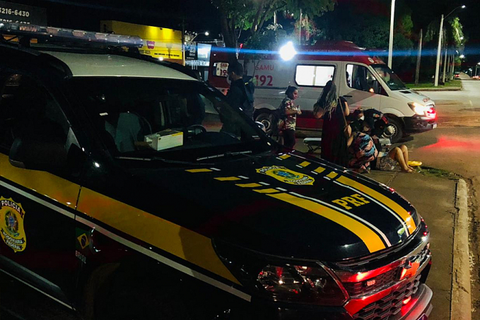URGENTE: Idosa fica lesionada após sofrer queda de moto na capital - News Rondônia