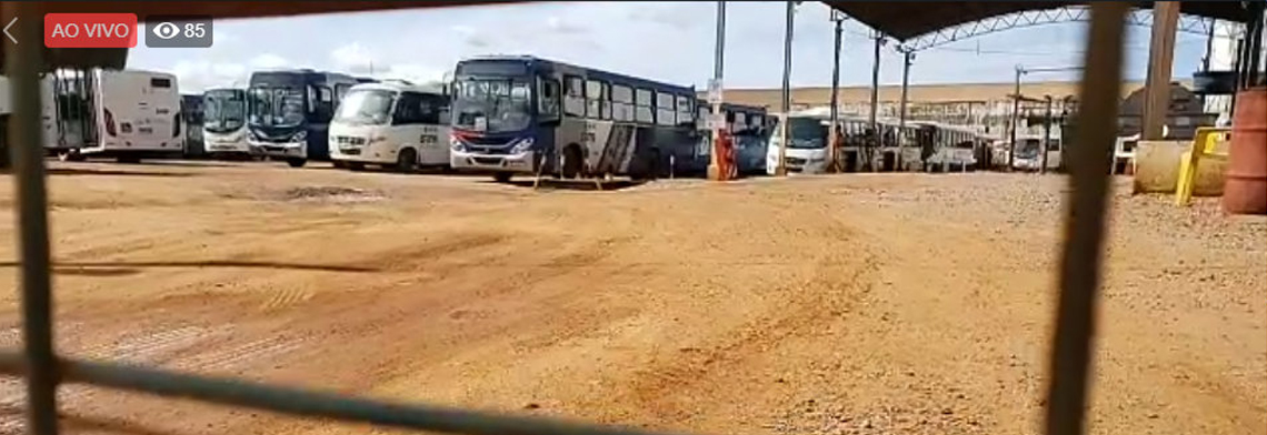 AMEAÇAS DE DEPREDAÇÃO, AGRESSÃO E FALTA DE COMBUSTÍVEL DEIXAM A CIDADE NOVAMENTE SEM TRANSPORTE COLETIVO - News Rondônia