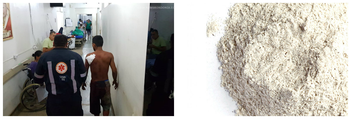 USUÁRIO DE DROGAS É ENGANADO COM TRIGO AO INVÉS DE COCAÍNA E ACABA FERIDO POR TRAFICANTE AO RECLAMAR - News Rondônia