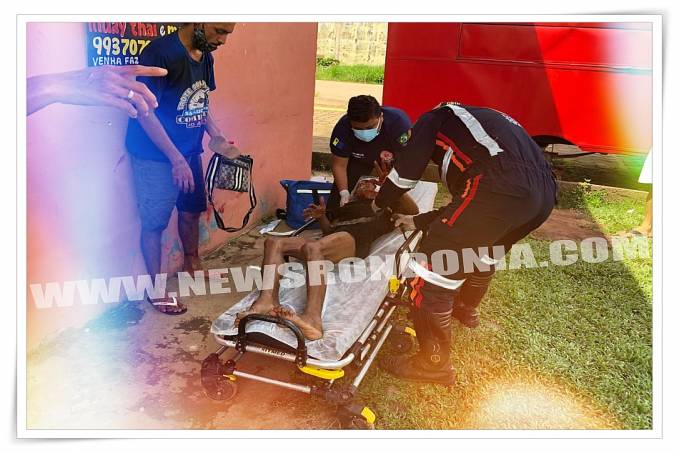 Mulher é atacada com golpe de facão na cabeça pelo ex marido durante bebedeira na zona sul - News Rondônia