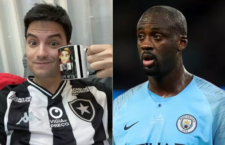 FELIPE NETO É CARTA NA MANGA PARA CONTRATAR YAYA TOURÉ PARA O BOTAFOGO - News Rondônia
