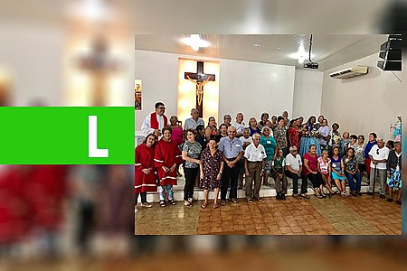 SAGRADA FAMÍLIA CELEBRA JUBILEU DE PRATA DA PASTORAL DA PESSOA IDOSA - DOMINGO - News Rondônia