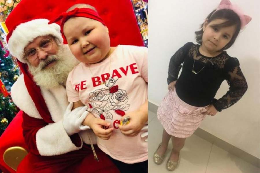 Duda, que pediu doador de medula ao Papai Noel, está curada  vídeo - News Rondônia