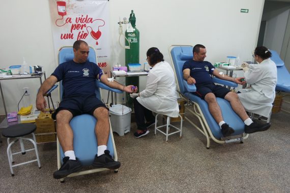 ALUNOS DO CURSO DE FORMAÇÃO DE SARGENTO DOAM SANGUE EM CACOAL - News Rondônia