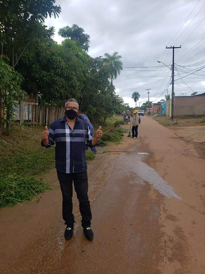 Semusb atende pedido de Vereador Valtinho Canuto e realiza limpeza no bairro Triângulo - News Rondônia